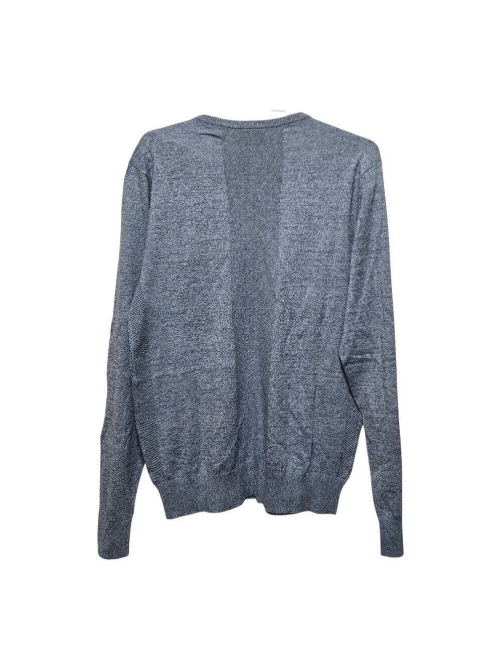 AG Adriano Goldschmied V Neck Sweater Medium Cotton Cashmere